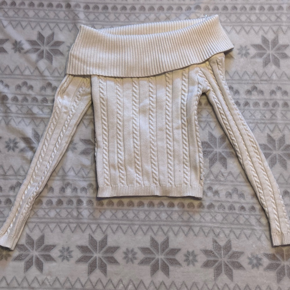 Say What? Ivory Knit Sweater